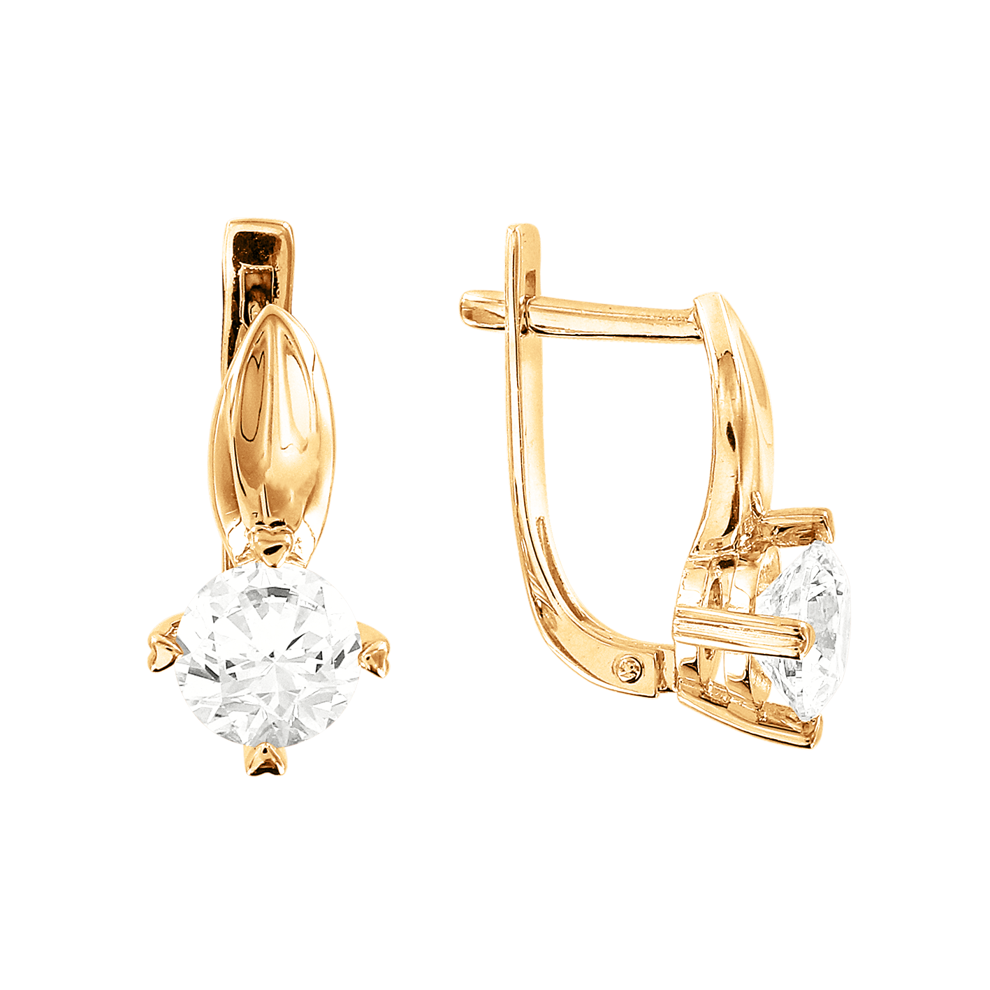 Ohrhänger mit  Swarovski Zirkonia Bild 1