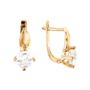 Ohrhänger mit  Swarovski Zirkonia Bild 1