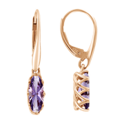 Ohrhänger mit Amethyst Bild 1
