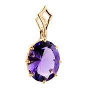 Anhänger mit Amethyst Bild 1