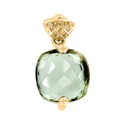 Anhänger mit grünem Amethyst Bild 1