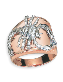 Herrenring mit  Zirkonia 