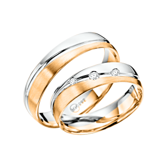 Trauringe mit Brillanten 