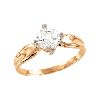 Damenring mit Swarovski Zirkonia 